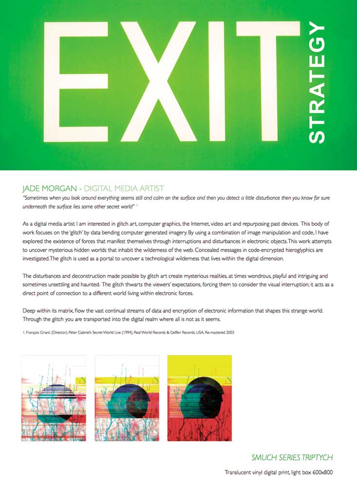 Exit Strategy Jade Morgan Artist Book